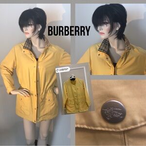 BURBERRY AUTHENTIC ALL WEATHER JACKET WITH INSIDE POCKET, INNER DRAW ADJUSTMENT